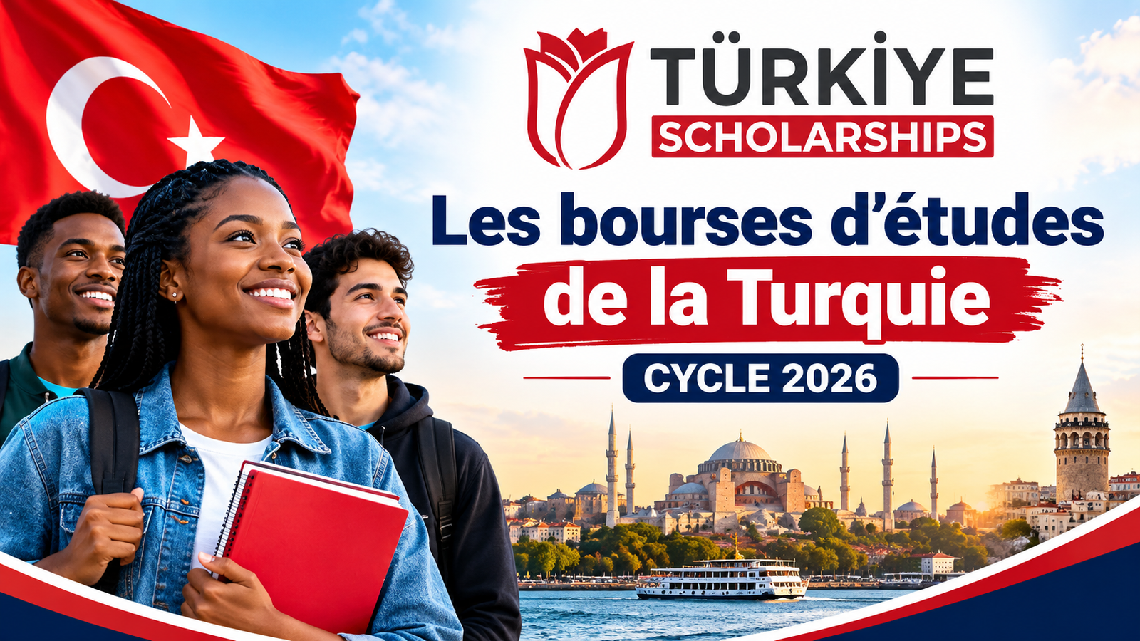 Türkiye Scholarships 2026 : les bourses d’études de la Turquie